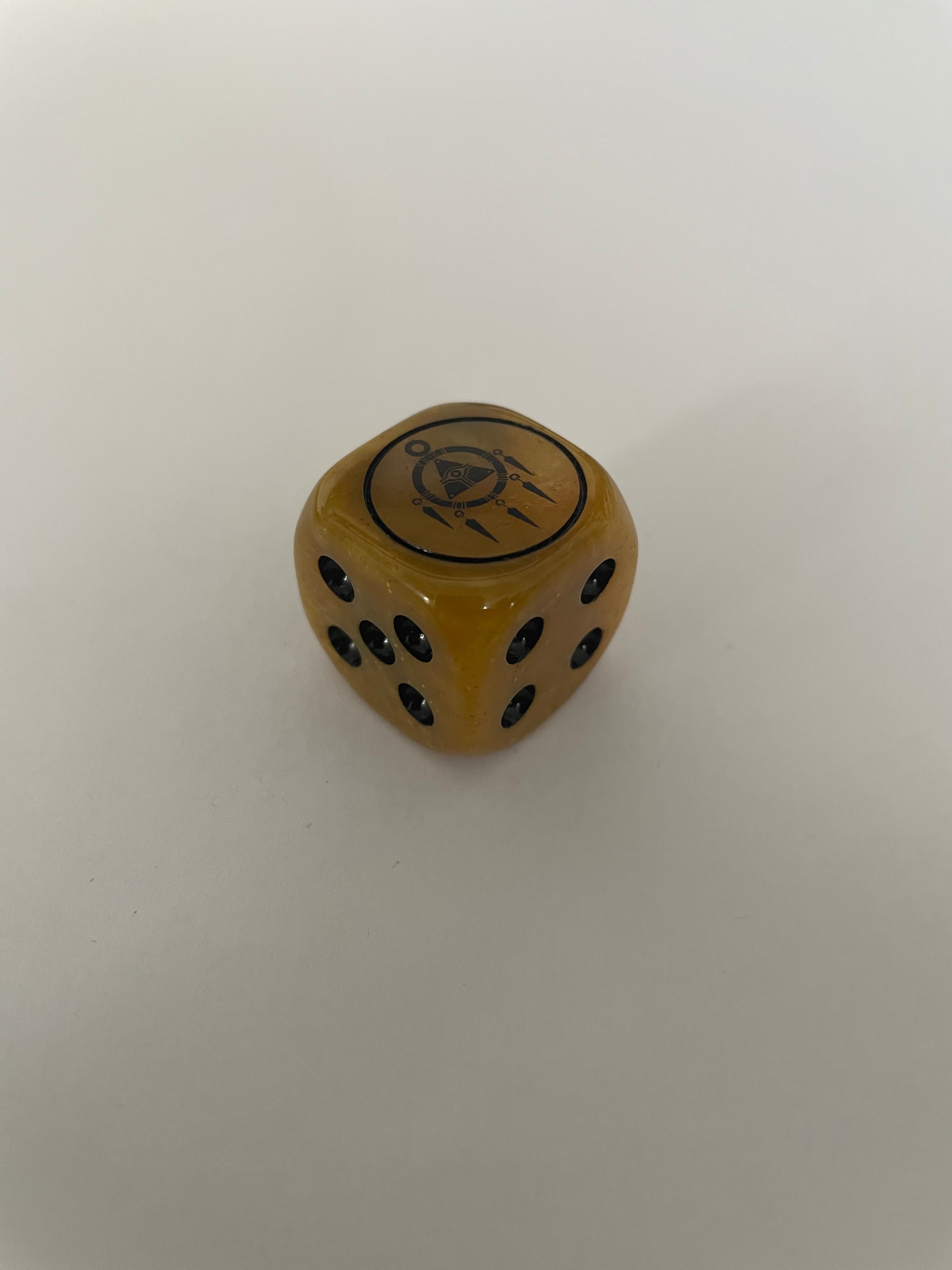 Yugioh Millennium Ring Gold YCS Dice