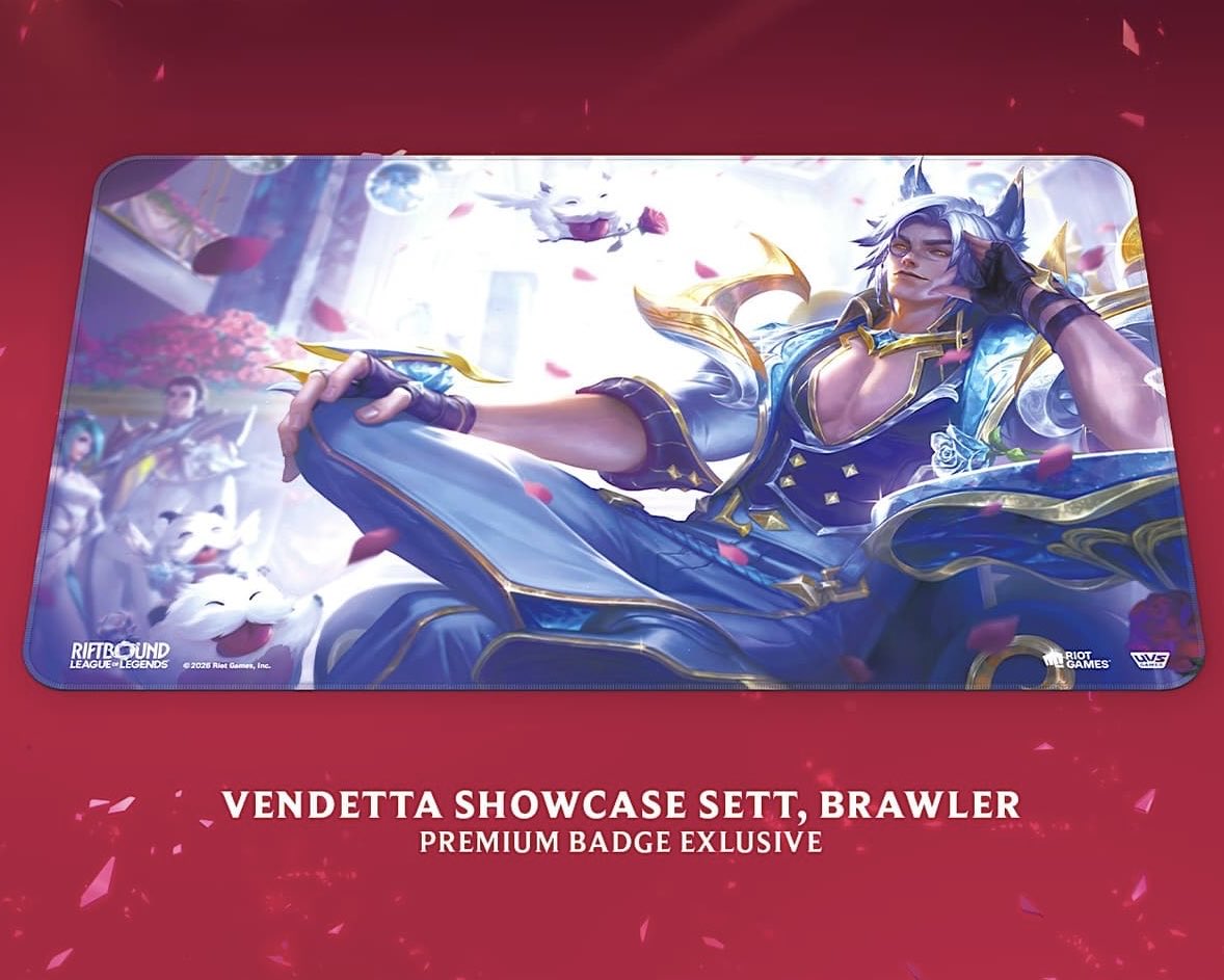 Riftbound Vendetta Showcase Sett, Brawler Regional Qualifier Playmat
