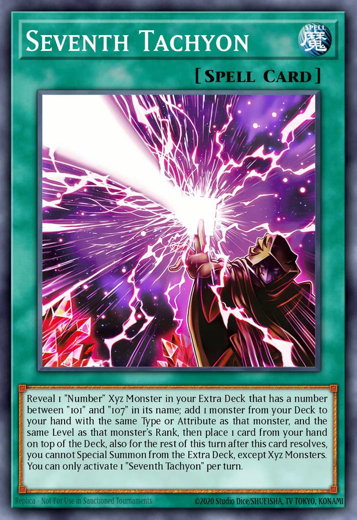 BLGG-EN126 - Seventh Tachyon - Starlight Rare - Battles of Legend: Glorious Gallery