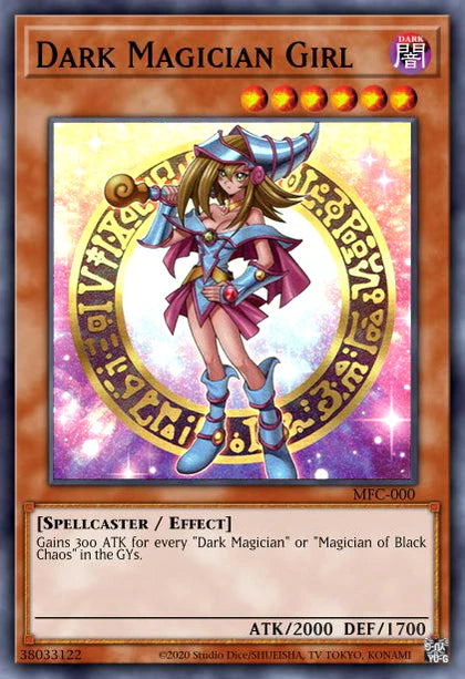 Dark Magician Girl (alternate artwork) 1 RA03-EN123 - Platinum Secret Rare -