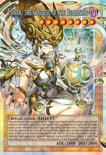 CORI-EN022 - Phara the Primordial Goddess (Extended Art) - Starlight Rare - Chaos Origins