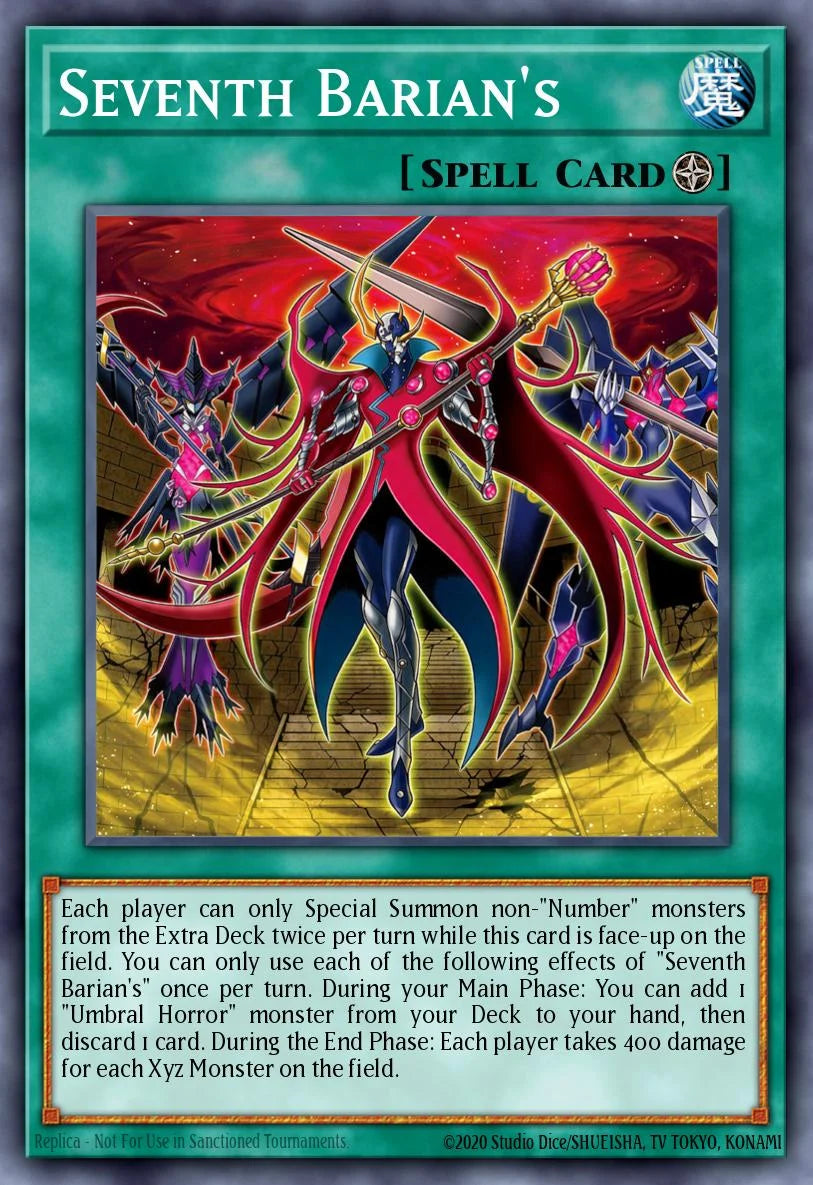 BETB-EN055 - Seventh Barian's - Secret Rare - Beyond the Brave