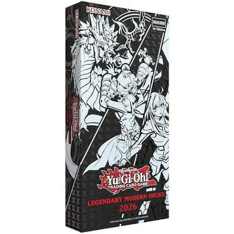 Yugioh Legendary Modern Decks x1 Pre-Order