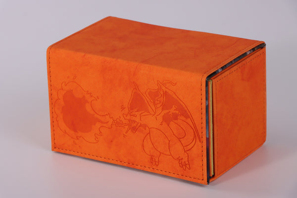 Charred Generations + Sky Marble Binder Bundle- Salted Accessories Orange SALEAN Deck Box