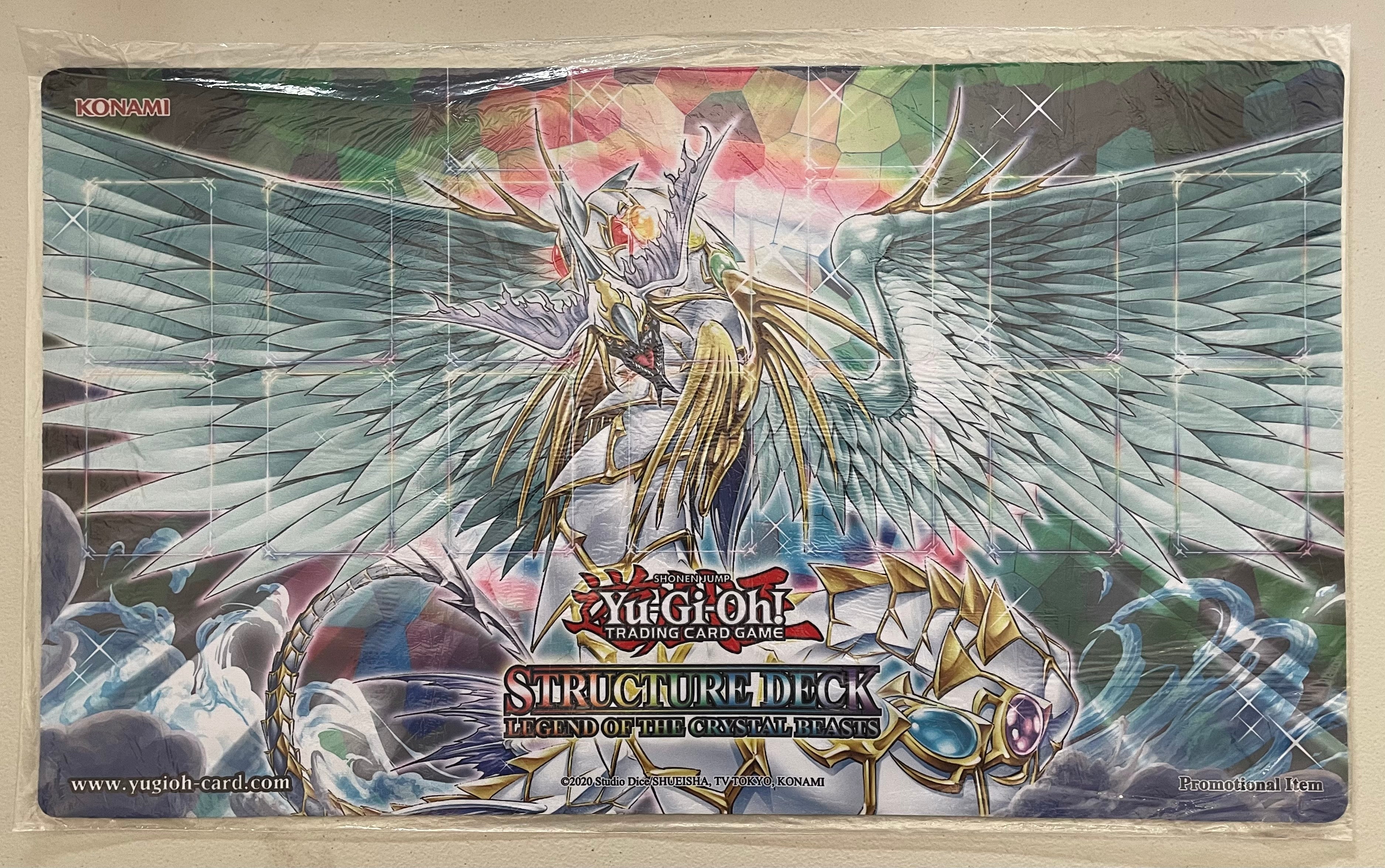 Yugioh Structure Deck Legend of the Crystal Beasts Playmat - Unsealed