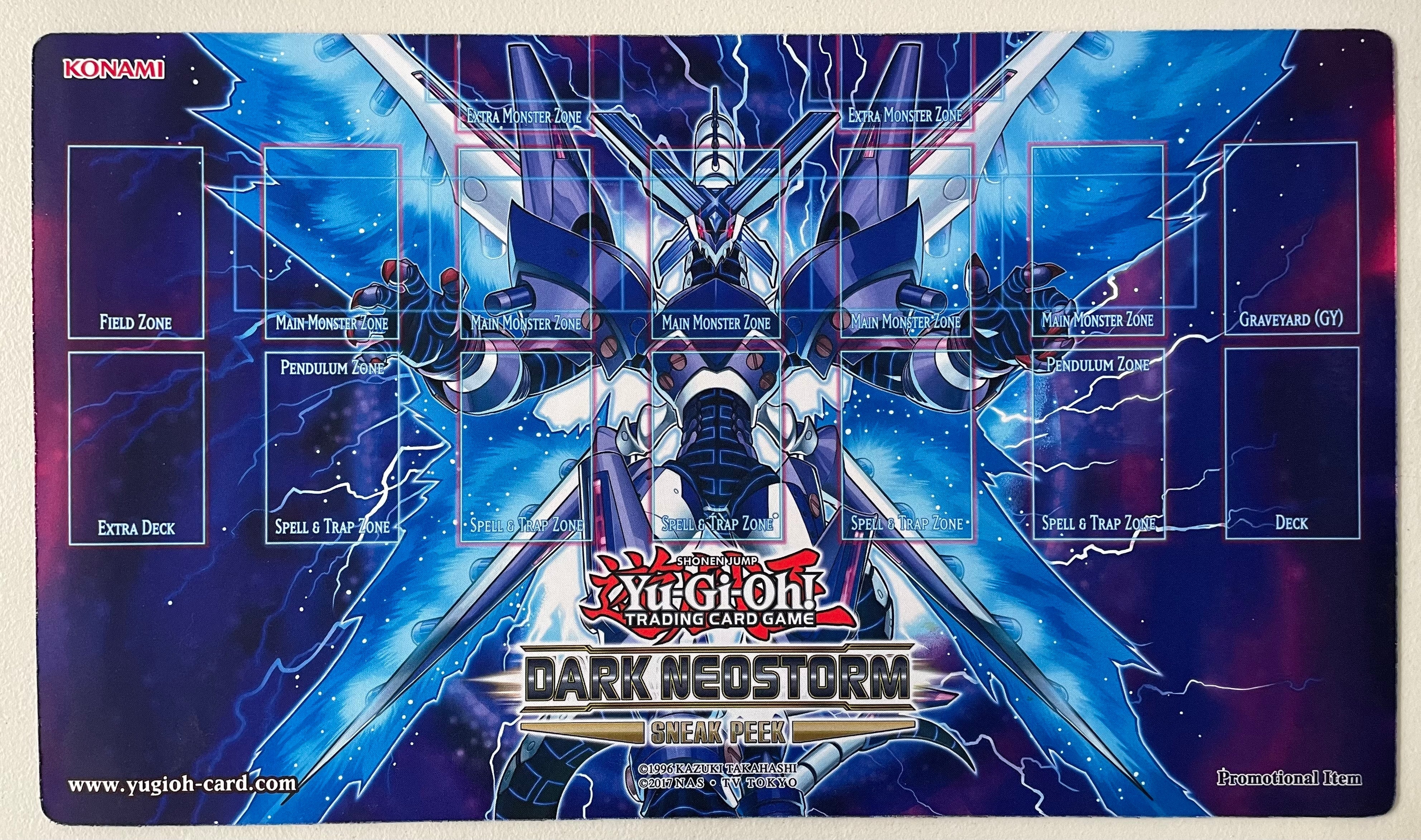 Yugioh Sneak Peek Dark Neostorm Playmat - Unsealed