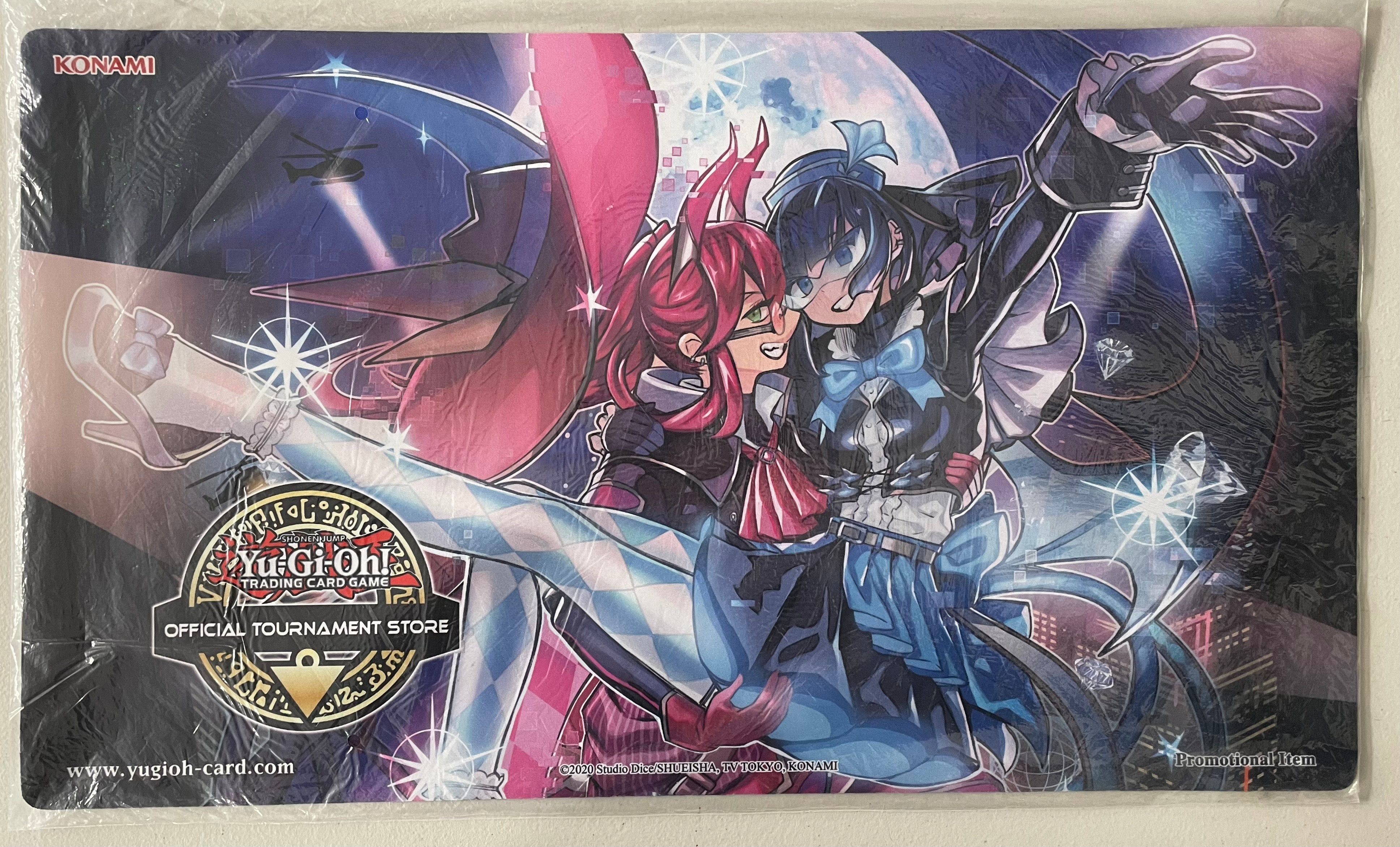 Yugioh Back to Duel OTS Evil Twins Ki-Sikil and Lil-La Playmat - Sealed