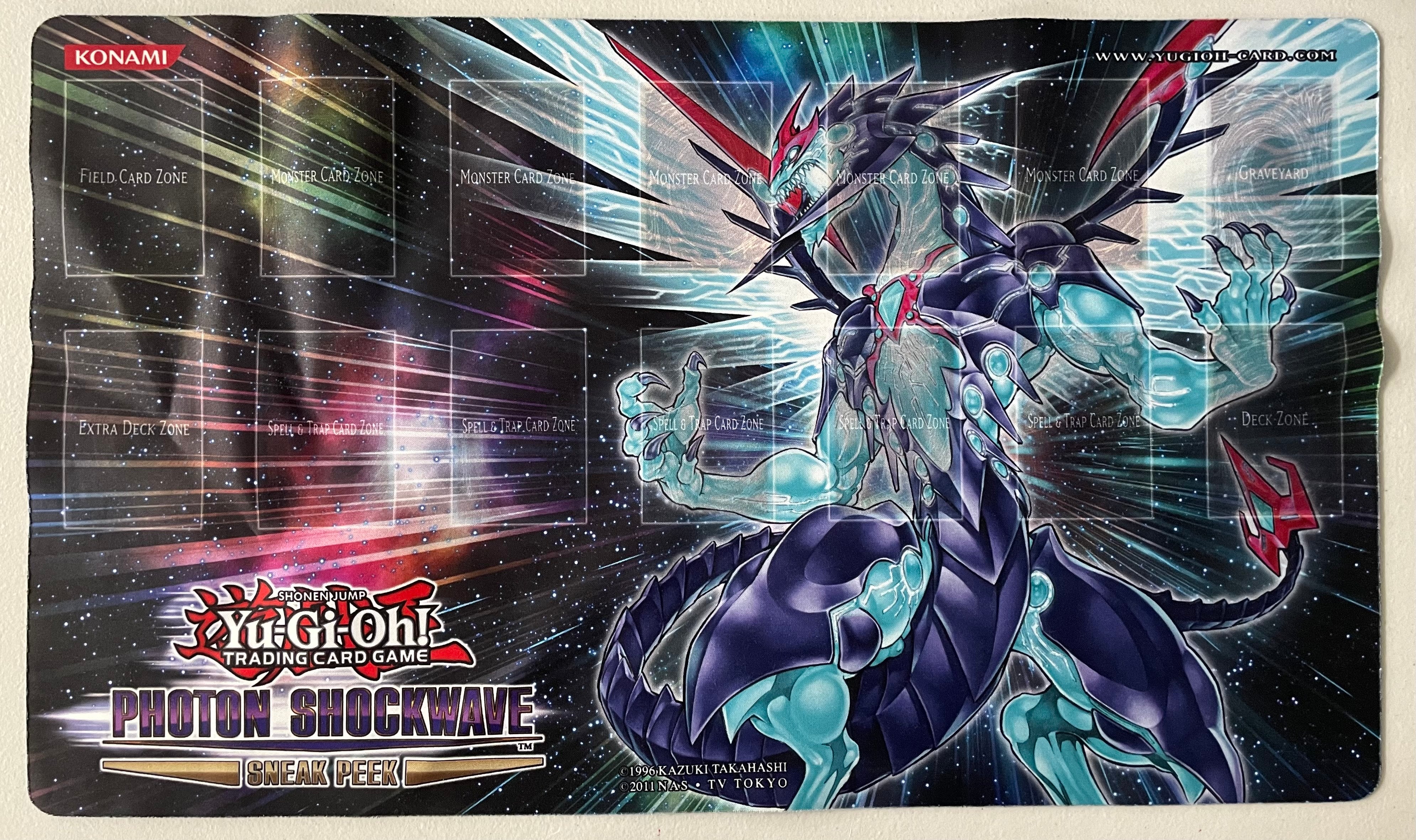 Yugioh Sneak Peek Photon Shockwave Playmat - Unsealed