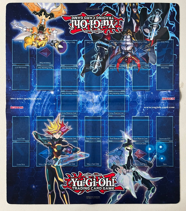 Yugioh Vrains 2018 2-Player Playmat - Unsealed