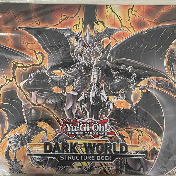 Yugioh Structure Deck Dark World Playmat - Sealed
