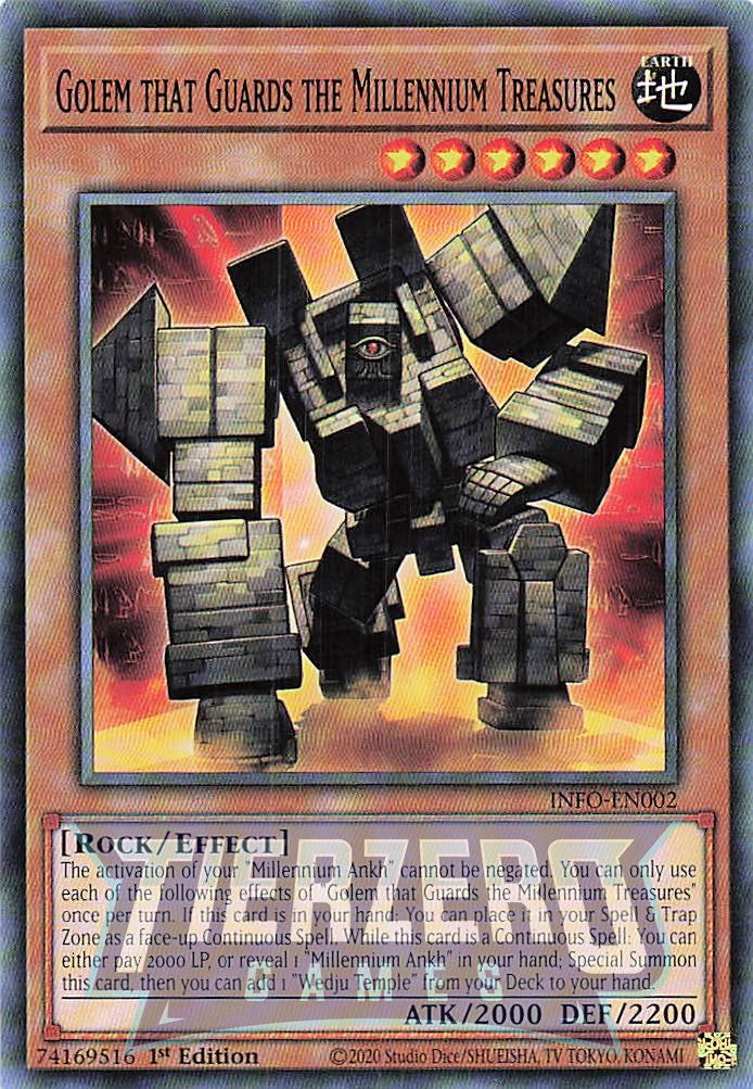 INFO-EN002 - Golem that Guards the Millennium Treasures - Common - - Infinite Forbidden