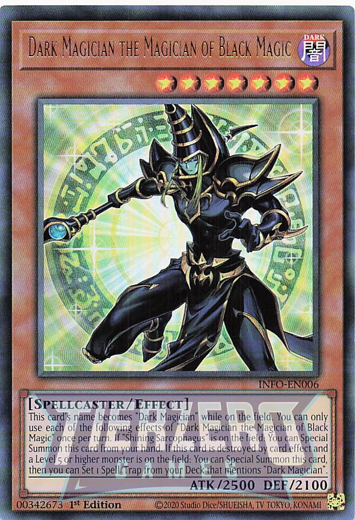 INFO-EN006 - Dark Magician the Magician of Black Magic - Ultra Rare - - Infinite Forbidden