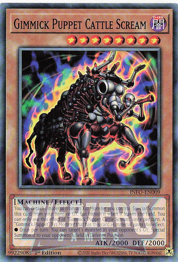 INFO-EN009 - Gimmick Puppet Cattle Scream - Common - The Infinite Forbidden