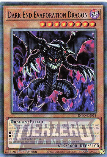 INFO-EN011 - Dark End Evaporation Dragon - Common - The Infinite Forbidden