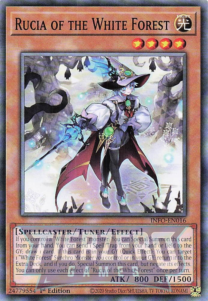 INFO-EN016 - Rucia of the White Forest - Common - - Infinite Forbidden