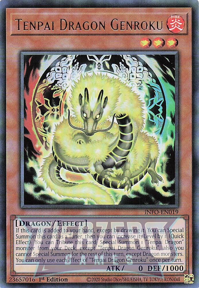 INFO-EN019 - Tenpai Dragon Genroku - Ultra Rare - - Infinite Forbidden