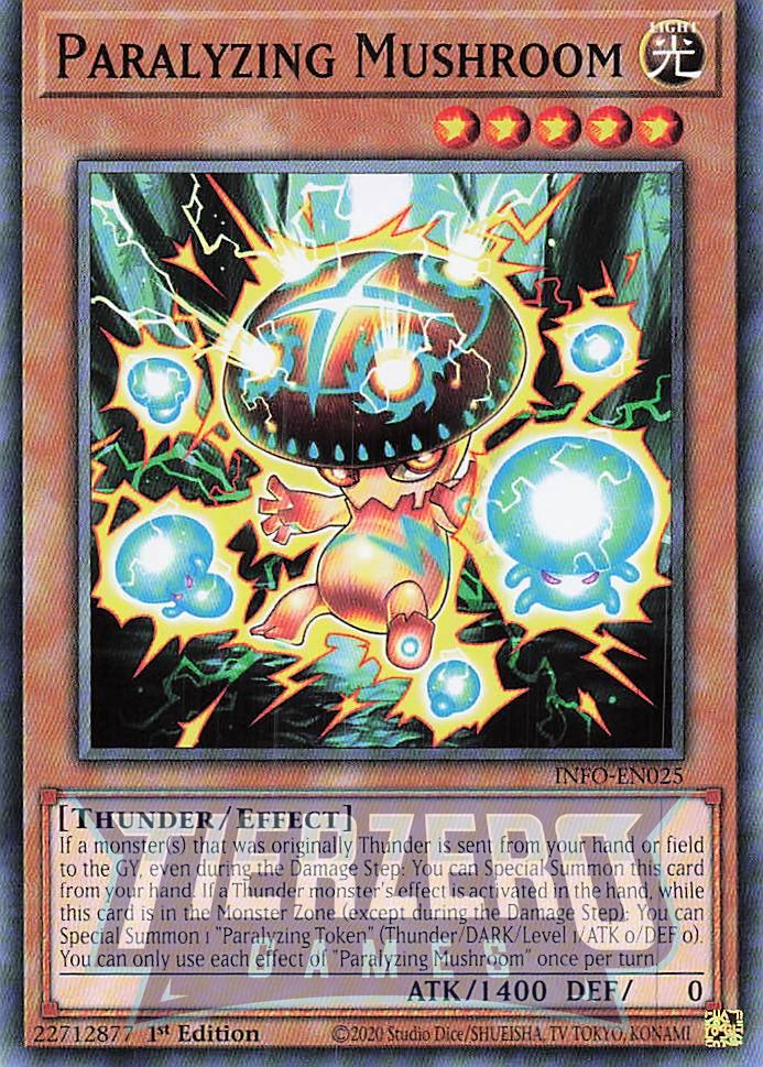 INFO-EN025 - Paralyzing Mushroom - Common - - Infinite Forbidden