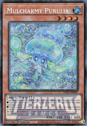 INFO-EN027 - Mulcharmy Purulia - Secret Rare - The Infinite Forbidden