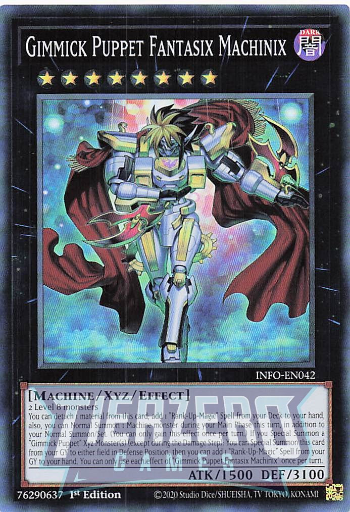 INFO-EN042 - Gimmick Puppet Fantasix Machinix - Super Rare - - Infinite Forbidden