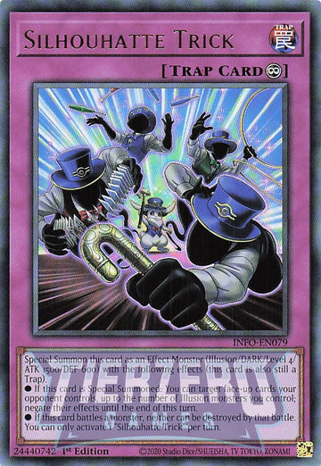 INFO-EN079 - Silhouhatte Trick - Ultra Rare - The Infinite Forbidden