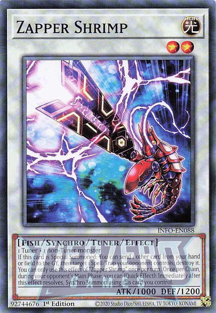 INFO-EN088 - Zapper Shrimp - Common - - Infinite Forbidden