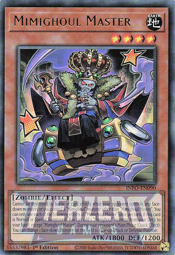 INFO-EN090 - Mimighoul Master - Ultra Rare - The Infinite Forbidden