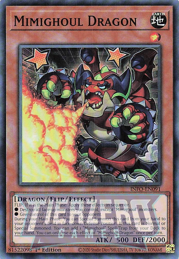 INFO-EN091 - Mimighoul Dragon - Super Rare - - Infinite Forbidden