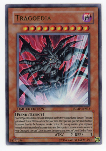 JUMP-EN033 - Tragoedia - Ultra Rare - Shonen Jump Magazine Promos - NM