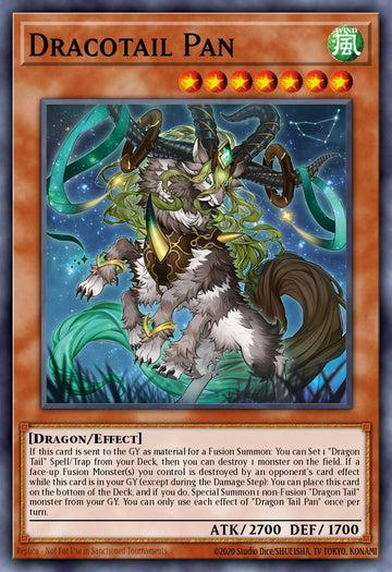 JUSH-EN003 - Dracotail Pan - Rare - Justice Hunters