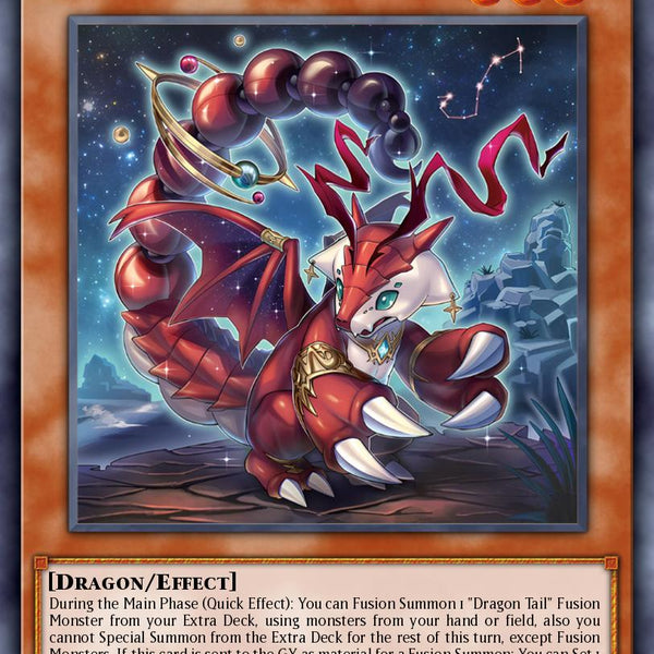 yugioh cards that special summon dragons JUSH-EN005 - Dracotail Mululu - Collectors Rare
