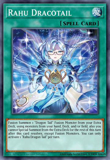 JUSH-EN009 - Rahu Dracotail - Collector's Rare - Justice Hunters