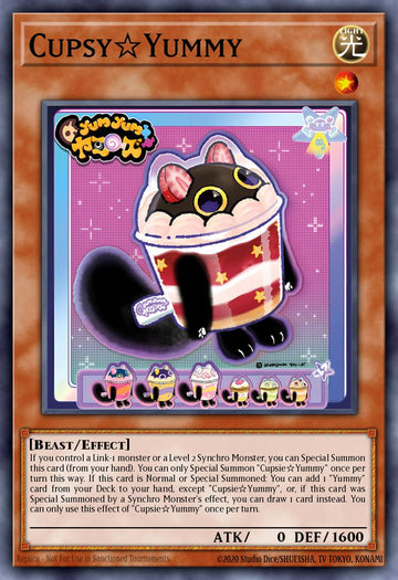 JUSH-EN016 - Cupsy Yummy - Ultra Rare - Justice Hunters