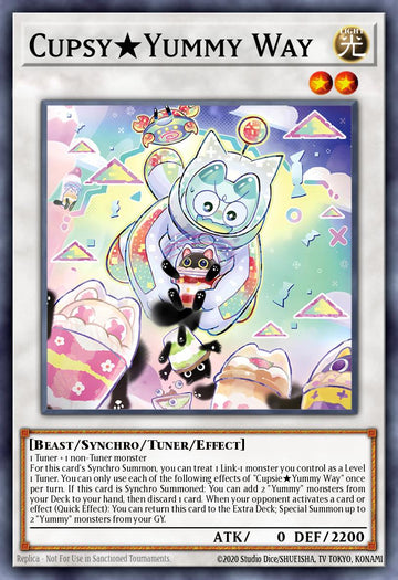 JUSH-EN019 - Cupsy★Yummy Way - Super Rare - Justice Hunters