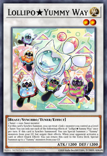 JUSH-EN021 - Lollipo★Yummy Way - Super Rare - Justice Hunters