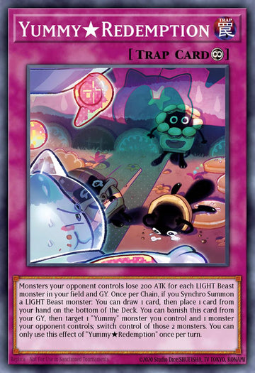 JUSH-EN026 - Yummy Redemption - Super Rare - Justice Hunters