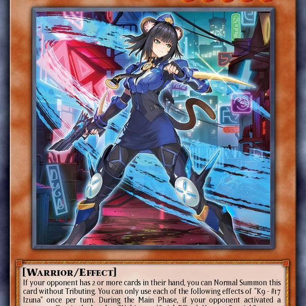 JUSH-EN031 - K9-I7 Izuna - Ultra Rare - Justice Hunters