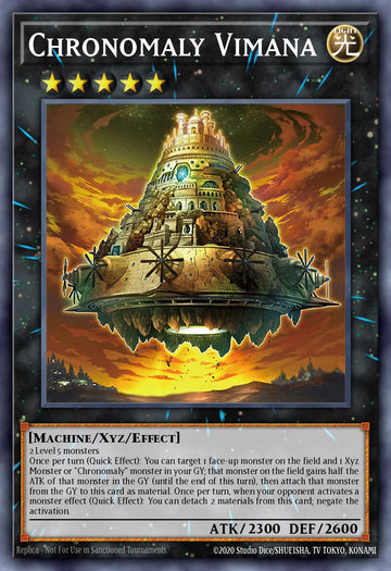 JUSH-EN044 - Chronomaly Vimana - Rare - Justice Hunters