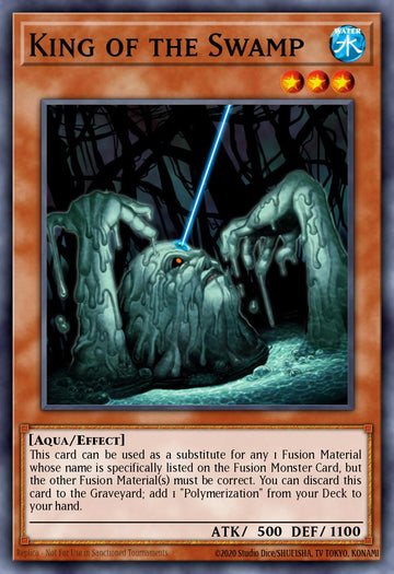 JUSH-EN046 - King of the Swamp - Collector's Rare - Justice Hunters