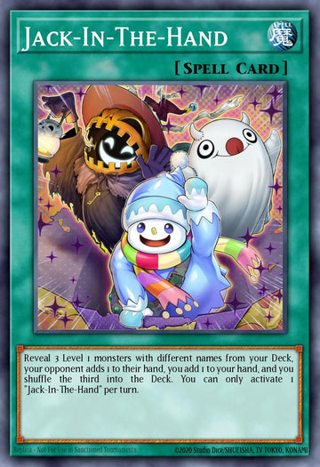 JUSH-EN054 - Jack-In-The-Hand - Super Rare - Justice Hunters