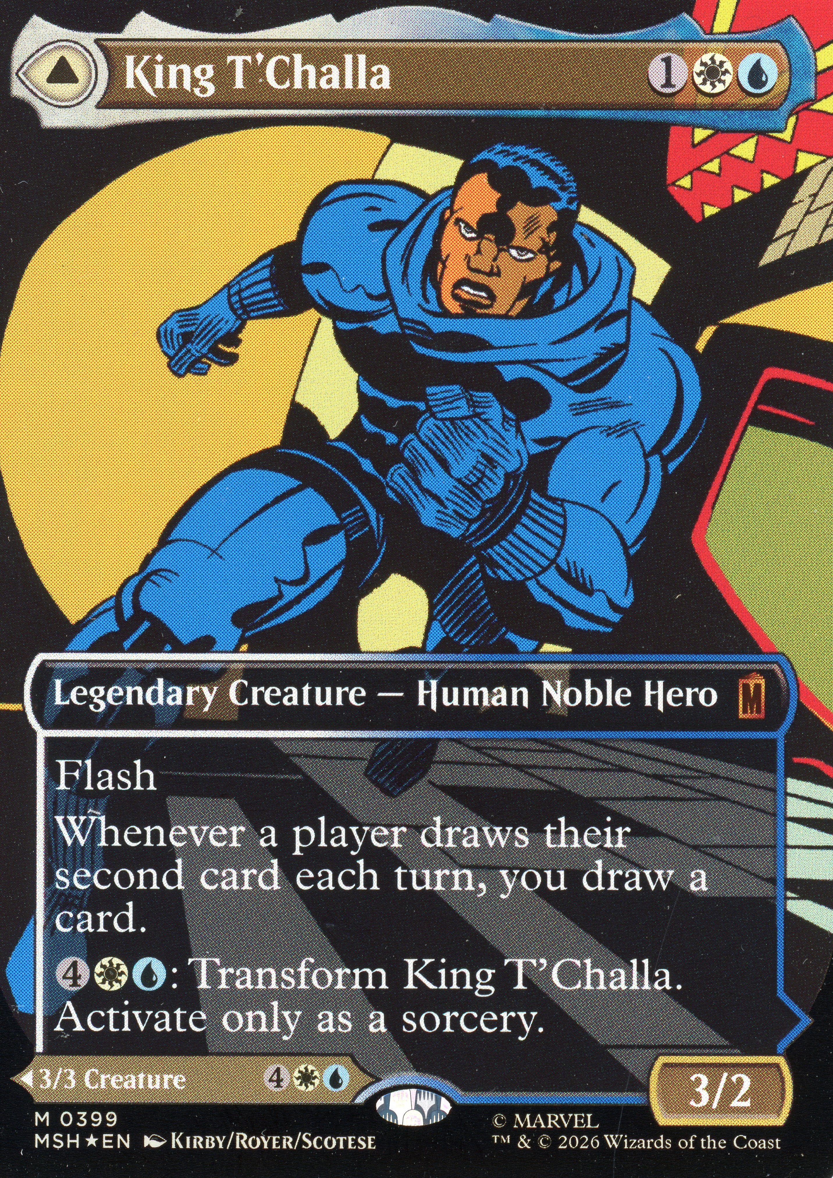 King T'Challa // Black Panther, Hope Enduring - Mythic - Marvel Super Heroes - MSH-0399 (Foil)
