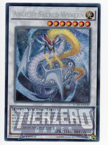 LC5D-EN239 - Ancient Sacred Wyvern - Secret Rare - Legendary Collection 5D's