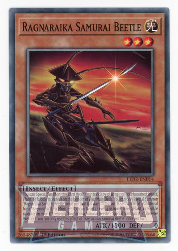 LEDE-EN014 - Ragnaraika Samurai Beetle - Common - Legacy of Destruction