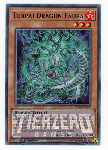 LEDE-EN017 - Tenpai Dragon Fadra - Common - Legacy of Destruction