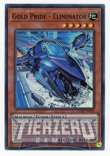 LEDE-EN020 - Gold Pride - Eliminator - Super Rare - Legacy of Destruction