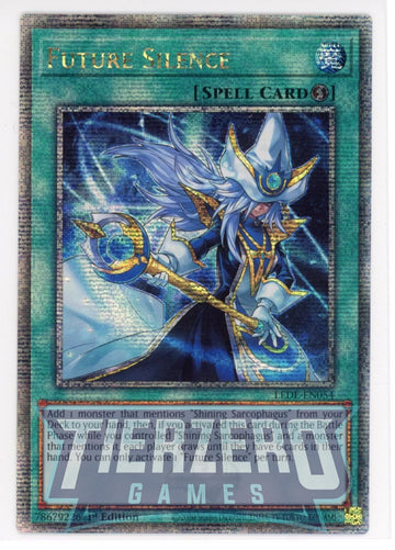 LEDE-EN054 - Future Silence - Quarter Century Secret Rare - Legacy of Destruction