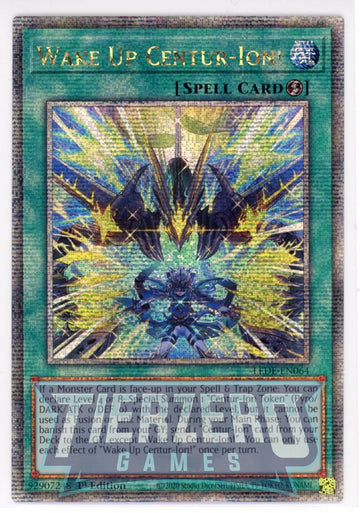 LEDE-EN064 - Wake Up Centur-Ion! - Quarter Century Secret Rare - Legacy of Destruction