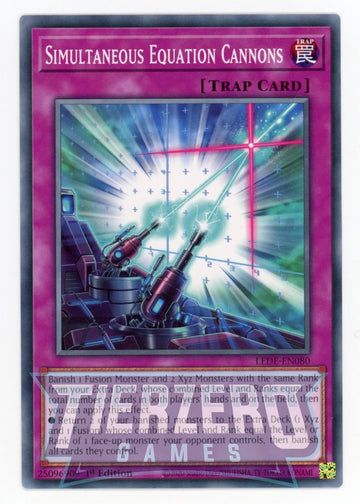LEDE-EN080 - Simultaneous Equation Cannons - Common - Legacy of Destruction
