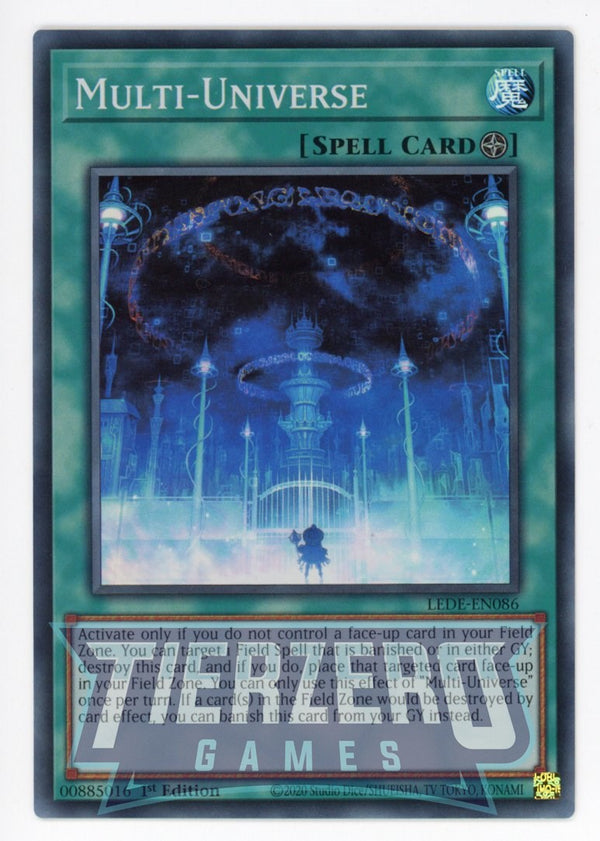 LEDE-EN086 - Multi-Universe - Super Rare - Field Spell Card - Legacy of Destruction