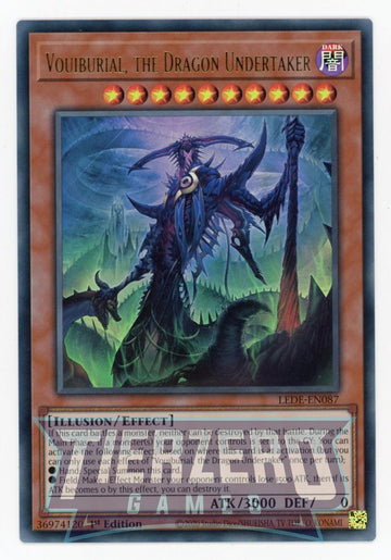 LEDE-EN087 - Vouiburial, the Dragon Undertaker - Ultra Rare - Legacy of Destruction