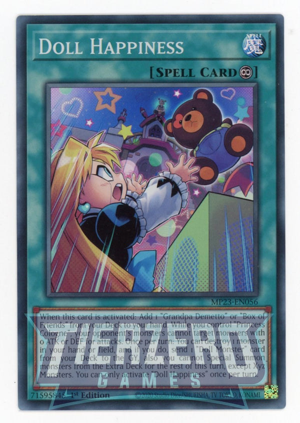 MP23-EN056 - Doll Happiness - Super Rare - Continuous Spell - 25th Anniversary Duelist Heroes Tin